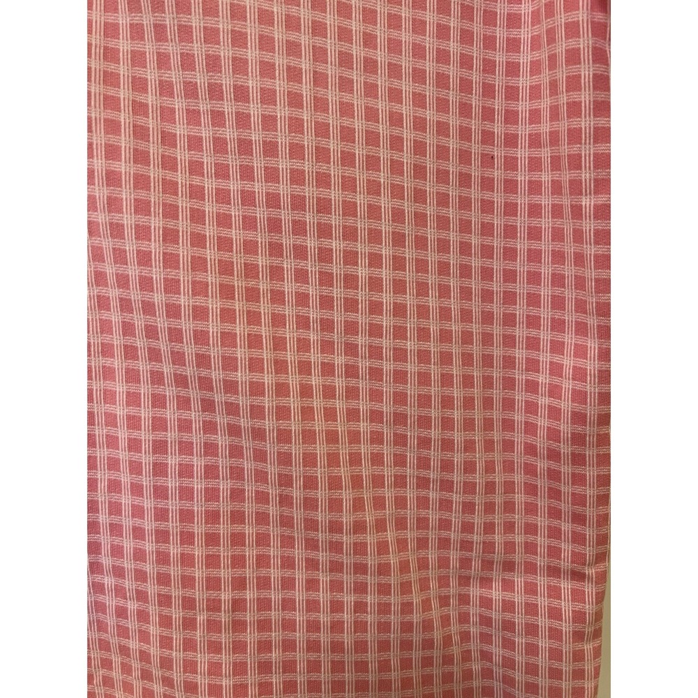 Tommy Hilfiger Golf Polo Womens Pink Checkered Sz M Preppy Barbiecore Old Money - Picture 3 of 5